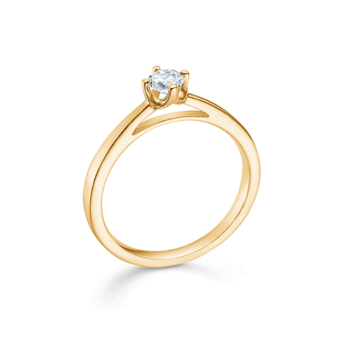 Mads Z CROWN solitierering m. 0,24 ct. brillant - 1541624