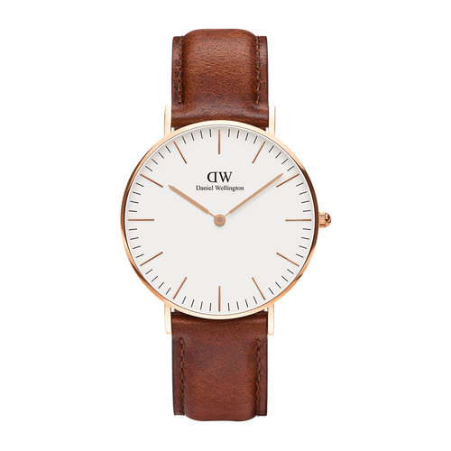 Daniel Wellington St. Mawes i rosa forgyldt - 40 mm